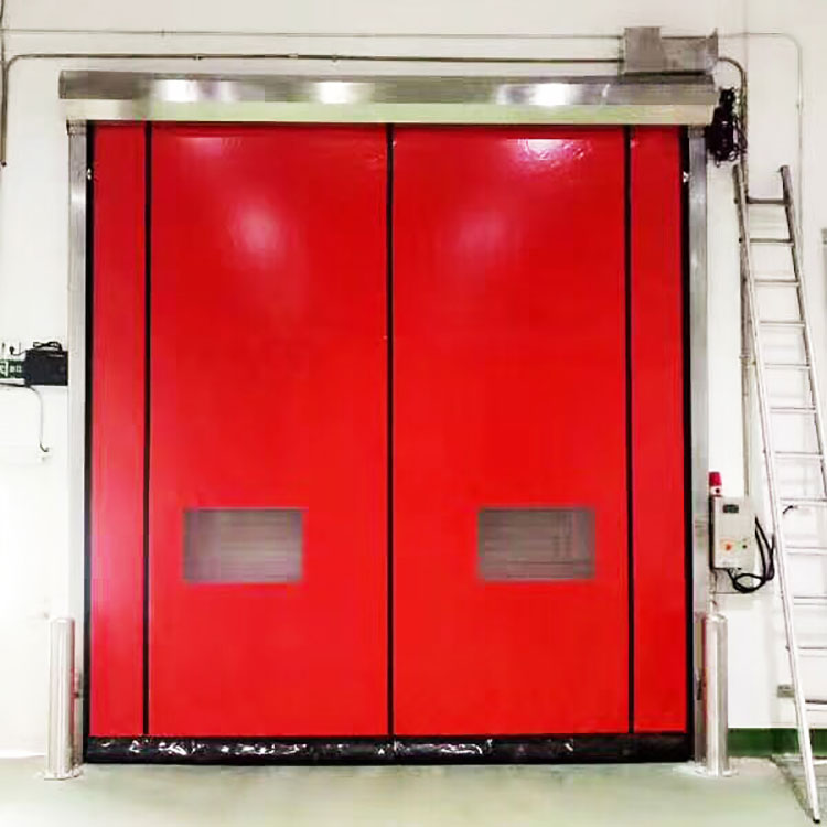 Porte à glissière en plastique à grande vitesse industrielle industrielle